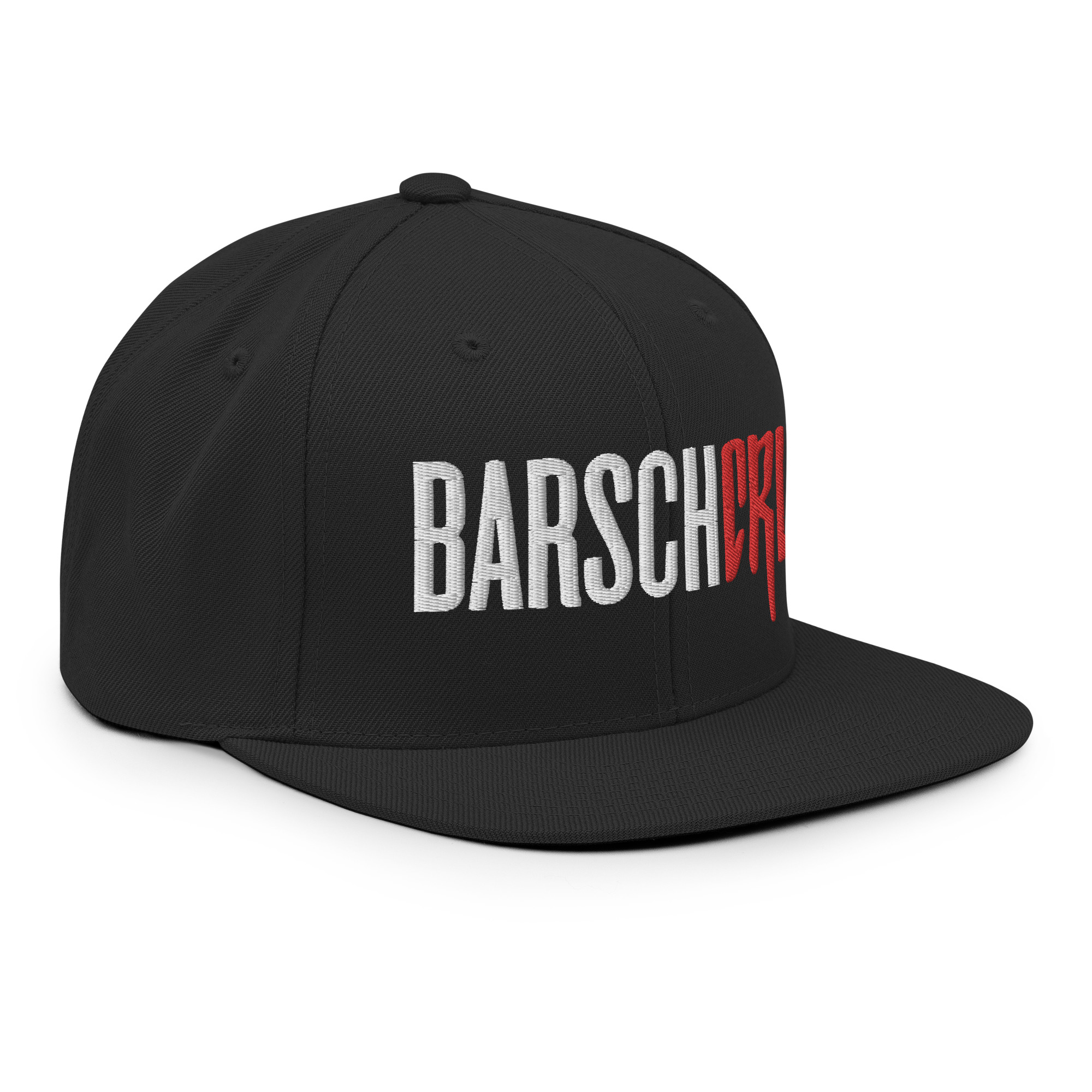 BARSCHCRU RED Snapback-Cap